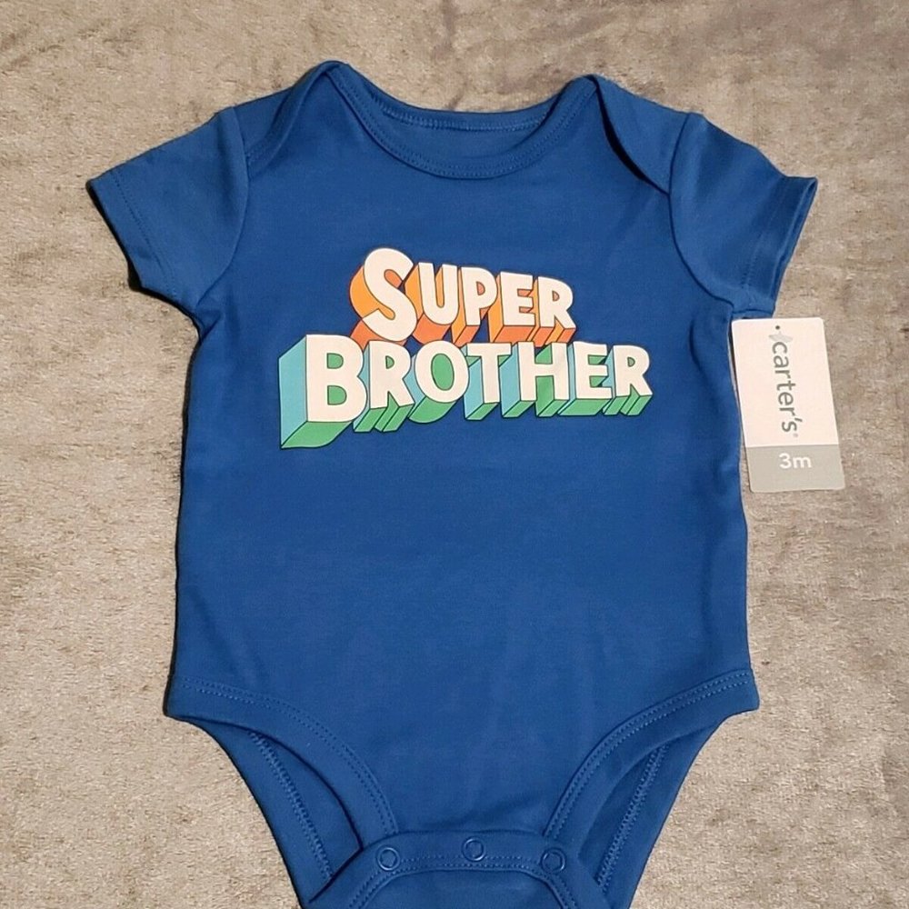 Carter's One Piece Baby Outfit Buttons At Bottom